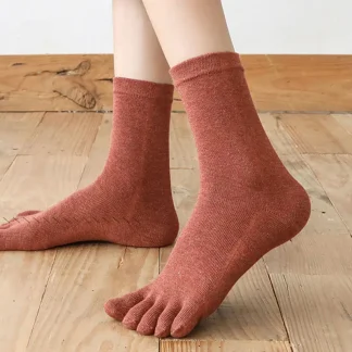 Breathable Toe Socks with Sweat-Absorbing