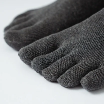 5 Pairs Casual Toe Socks with Sweat Absorbent - Image 5