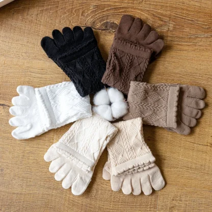 Women's Soft Toe Socks with Scallop Trim - Image 8