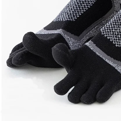 Thick Compression Fitness Toe Socks - Image 2