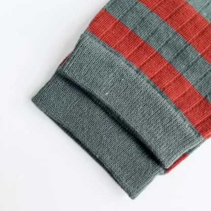 Elastic Comfy Toe Sock with Stripe Pattern - Image 3