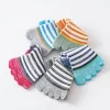 Ankle Toe Socks with Colorful Stripes - Image 5