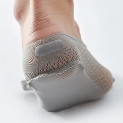 No Show Breathable Non-slip Toe Socks - Image 6