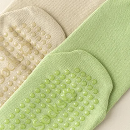 Non-Slip Toe Socks with Scallop Trim Design - Image 7