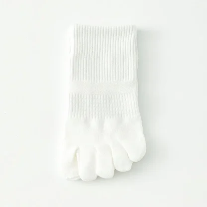Casual Five Finger Socks with Elastic Design - Image 15