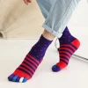 Novelty Toe Socks with Multicolored Design - Image 3