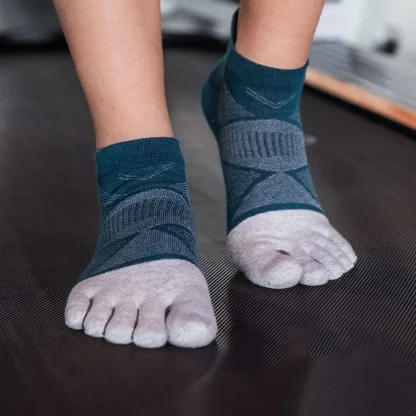 Sporty Toe Socks with Breathable Fabric - Image 5
