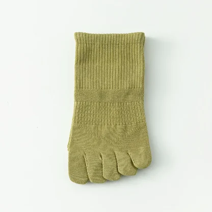 Casual Five Finger Socks with Elastic Design - Image 10