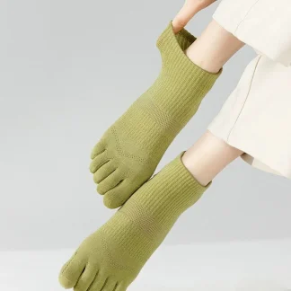 Casual Five Finger Socks with Elastic Design